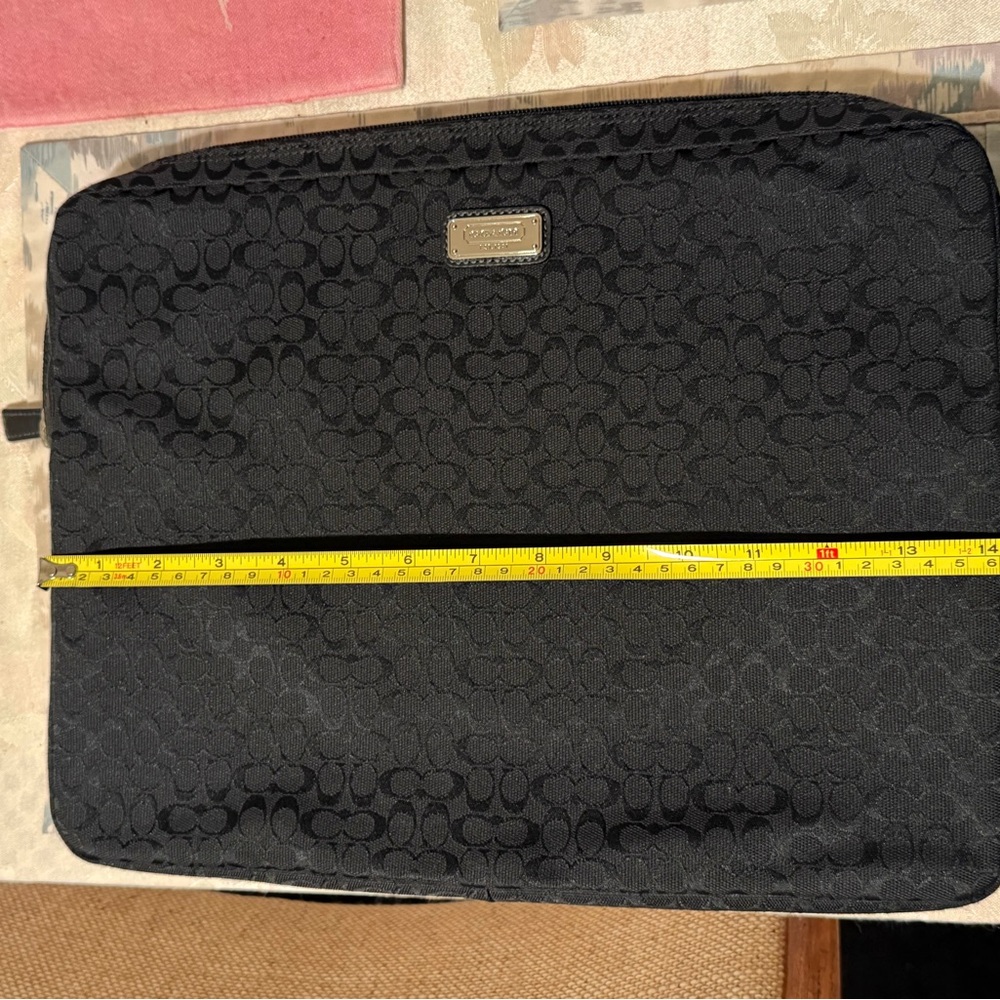 Coach Jacquard Laptop Sleeve - Picture 5 of 7